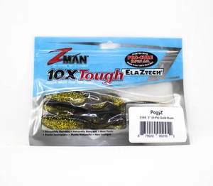Zman Soft Lure PogyZ 3 Inch 5/Pack Gold Rush (2451) - Picture 1 of 6