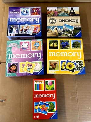 Konvolut RAVENSBURGER Spiel memory, 5 st. - Bild 1 von 2