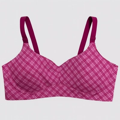 Sujetador Catherines 48D estampado rosa  Foto 1 de 4