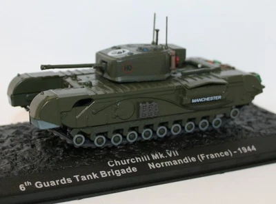 Altaya 1/72 Scale Diecast - Churchill MKVII 6th Guards Tank Brigade -France 1944 - Image 1 of 3