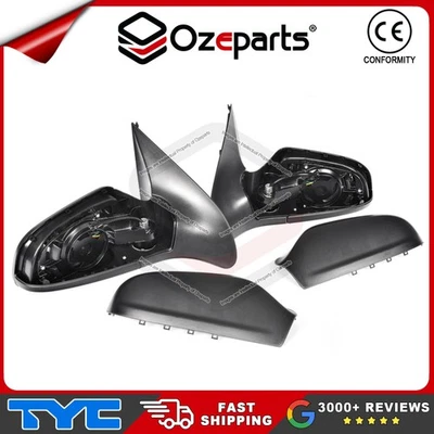 Set / Pair LH+RH Electric Door Mirror For Holden Astra AH 5Dr & Wagon 2004~2010 - Image 1 of 4