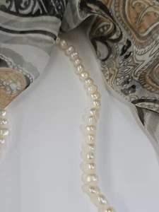 Genuine 4-5mm Continuous Strand Freshwater Pearls 30in Necklace - Picture 1 of 6
