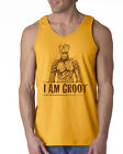 611 I Am Groot Tank Top Funny Super Hero Guardian Geek Nerd Cosplay Retro New