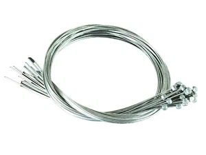 Nuevo paquete de 30 cables de freno delanteros de 1,5 mm x 800 mm - acero galvanizado pulido 7x7 mm - Imagen 1 de 1