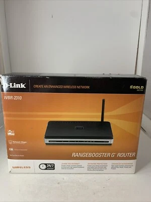 D-Link RangeBooster WBR-2310 108 Mbps 4-Port 10/100 Wireless G Router (WBR-2310) - Image 1 of 4