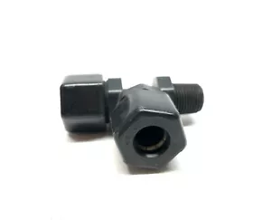 Parker P8MR6 Compression Style Plastic Run Tee Fitting 1/2" Tube 3/8" Thread - Picture 1 of 3