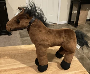 HTF 1994 The Petting Zoo 12” Plush Horse “Kentucky” EUC - Picture 1 of 1