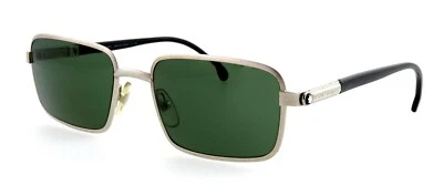 Nuevas gafas de sol vintage Montblanc MB 328 54 mm plateadas negras Francia Foto 1 de 4