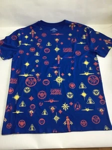 New. The Mighty Captain Marvel Unisex Large T-shirt Avengers - Picture 1 of 5