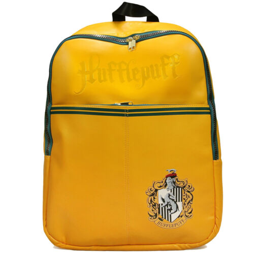 Harry Potter Rucksack with Hufflepuff Crest & Shoulder Straps Licensed from HMB