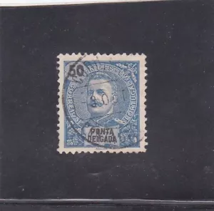 PONTA DELGADA / AZORES D. Carlos I 50 R. (1897) Used - Picture 1 of 1