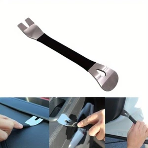 Car Audio Disassembly Tool Stainless Steel PryClip Rocker Crowbar Bar Door Panel - Picture 1 of 6
