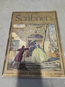 Vintage 1937 Scribner's Magazine May Advertisements Photos Art Stories - Picture 1 of 4