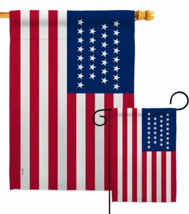 United States 18471848 Garden Flag Americana Old Glory Yard House Banner - Bild 1 von 19