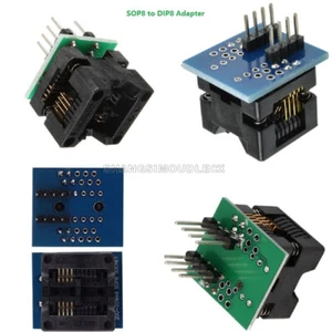 SOIC8 SOP8 to DIP8 EZ Programmer Adapter Socket Converter Module 150mil 200mil F - Picture 1 of 18