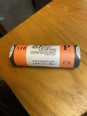 2005 P   California State Quarter Unopened "Beautiful" Orange US Mint. Lot 02 - Image 1 of 3