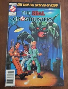 The Real Ghostbuster #1 Poster Intact 1st APPEARANCE IN COMICS!!! - Picture 1 of 20