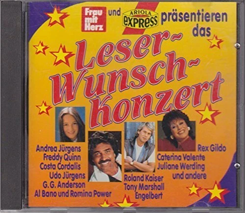 Frau mit Herz-Ihr Wunschkonzert Roland Kaiser, Engelbert, Freddy Quinn, A.. [CD] - Bild 1 von 1