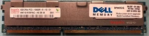 Dell SNPNN876C/4G 4GB PC3-10600 DDR3-1333Mhz 2Rx4 ECC Memory Module - Picture 1 of 1