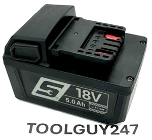 SNAP ON TOOLS 18V MonsterLithium 5.0Ah Slide-on Battery CTB185 Dual Side Latches - Picture 1 of 7