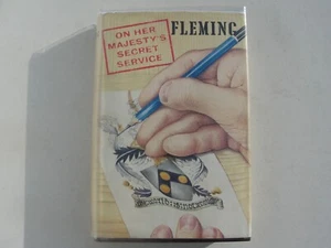 ON HER MAJESTY'S SECRET SERVICE HARDBACK BOOK BY IAN FLEMING - FIRST EDITION - Picture 1 of 12