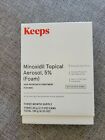 Keeps Minoxidil Topical Aerosol, 5% (Foam) Hair Regrowth Treatment for Men 