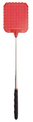 2pc Telescopic Telescoping Fly Swatter Bug Mosquito Insect Killer Extends to 28" - Image 1 of 4