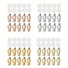 20x Clip-on Earring Converters with Comfort Earring Pad Jewelry for Daily Wear