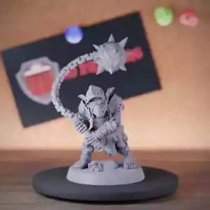 Stammeskobold Miniatur Kriegerwache DnD Dungeons and Dragons Mini DnD 5e TTRPG - Bild 1 von 8