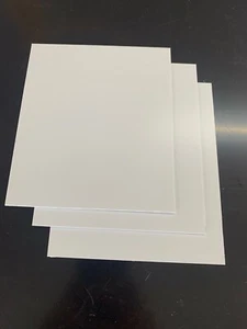 Poliestireno PS 1,5 mm blanco placa círculo corte tamaño deseado precio superior construcción de ferias - Imagen 1 de 3