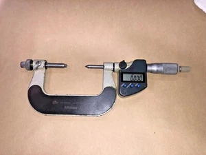 MITUTOYO 324-252-10 25 - 50 MM X 0.001 MM DIGITAL GEAR TOOTH MICROMETER - Picture 1 of 3