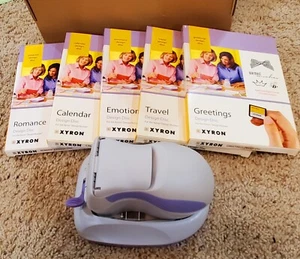 Xyron Design Runner + 5 Design Discs (See Pics) Pre-owned But Not Used - Picture 1 of 19