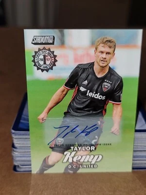 2017 Stadium Club MLS First Day Issue #66 Taylor Kemp 1/1 1st ONE of ONE  - Image 1 of 3