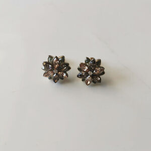 New Baublebar Acrylic Floral Stud Earrings Gift Vintage Women Party Show Jewelry