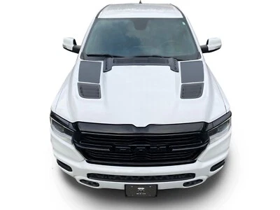 2019-2025 For Ram 1500 Decals Hood Plex 3m Vinyl Stripes Stickers Auto Graphics - Изображение 1 из 4