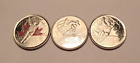 2009 CANADIAN MENS HOCKEY/CINDY KLASSEN CIRCULATED 3  COIN SET