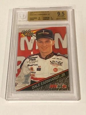 Dale Earnhardt Jr. 1994 Wheels High Gear Day One Beckett BGS 9.5 Rookie Card 183 - Image 1 of 2
