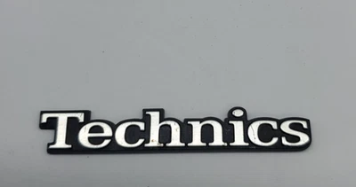 Technics Logo Emblem Badge Gold Color OEM from Cover Sb-L52 Speaker - Image 1 of 4