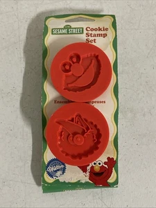 Sesamstraße Plätzchen Stempel Set großer Vogel Elmo Muppets Jim Henson Backen Backformen - Bild 1 von 2