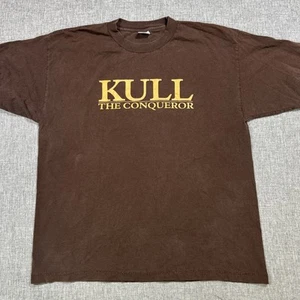 Camisa De Colección 1997 Kull El Conquistador Talla XL Conan Robert Howard Marvel Promo - Imagen 1 de 10
