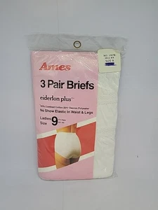 Vintage Ames Damen Slip Oma Höschen Eiderlon Übergröße 9 Hüftgröße 43-44 - Bild 1 von 4