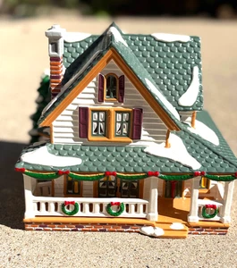 Casa Department 56 Snow Village Boulder Springs decoración de Navidad iluminación sin caja - Imagen 1 de 13