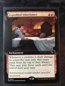 MTG Expedited Inheritance Borderless Murders at Karlov Manor MKM 0404 Mythic NM - Picture 1 of 2