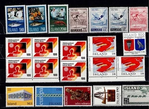 Iceland  Sc# 253-516   MH   Cat Val $30    gtc10 - Picture 1 of 1