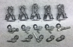 Games Workshop - WH40k Space Wolf "Wolf Guard" Terminator Squad - Metal Fuera de Uso A - Imagen 1 de 2