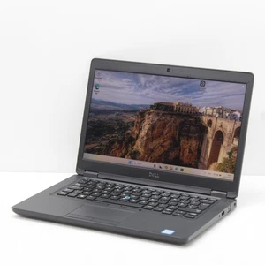 Dell Latitude 5491 14 inch Windows 11 Laptop Intel i5 8400H 8GB RAM 128GB SSD - Picture 1 of 16