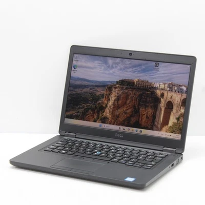 Dell Latitude 5491 14 inch Windows 11 Laptop Intel i5 8400H 8GB RAM 128GB SSD - Image 1 of 4