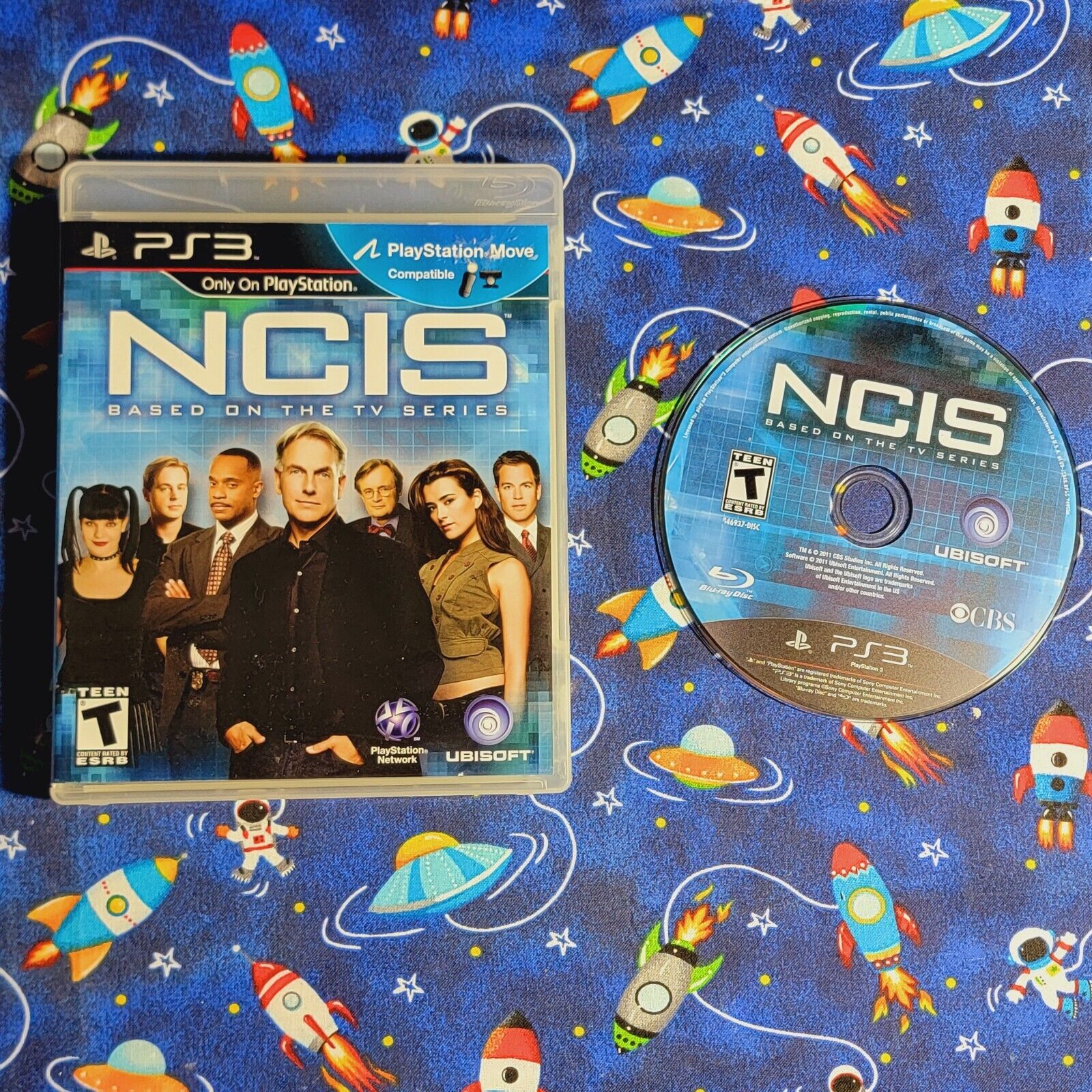 NCIS (Sony PlayStation 3, 2011) Game & Case