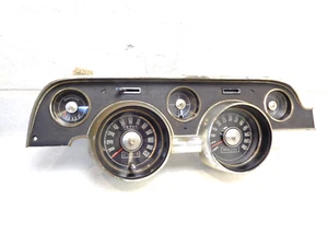 1967 67 FORD MUSTANG GT INSTRUMENT CLUSTER W/6K TACHOMETER & GAUGES ORIG FOMOCO - Picture 1 of 15