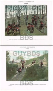 TYPOGRAVUR 19. ARMEE ST CYR AUSSENDIENST KAVALLERIE IN AUFDECKUNG - Bild 1 von 1